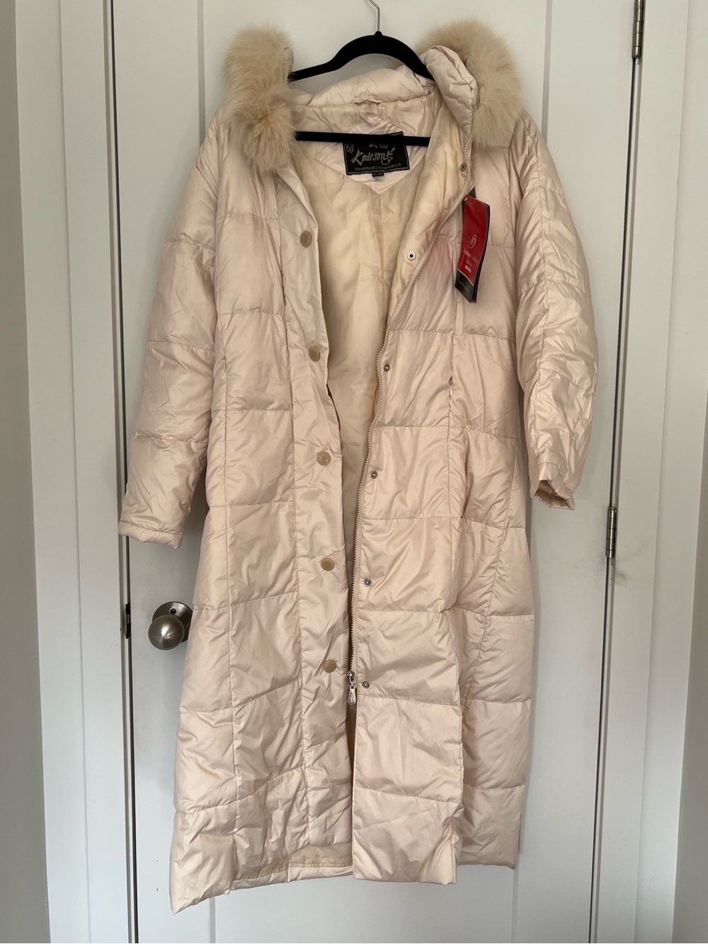 Cream coat